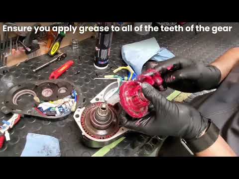 How to grease the Bafang Ultra M620/G510 Motor