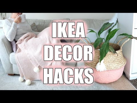 IKEA HOME HACKS | DIY HOME DECOR | Sarah-Jayne Fragola - UC8NT1jBBYIPCc9mKKwKEpNQ