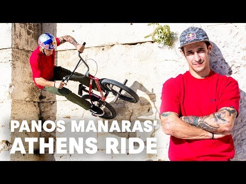 BMX street riding in Athens with Panos Manaras. - UCXqlds5f7B2OOs9vQuevl4A