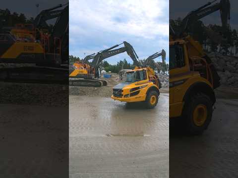 Can your construction equipment slow dance like this?