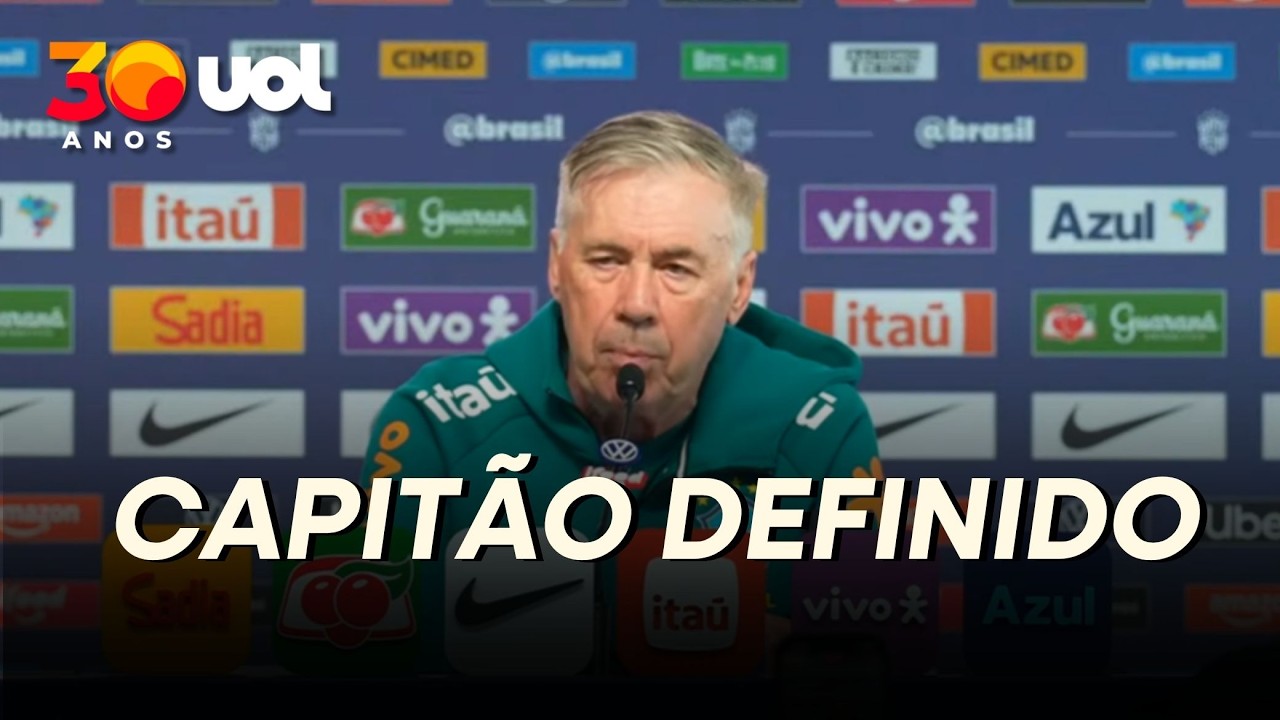 CAPITÃO DEFINIDO! ANCELOTTI DIZ QUE MARQUINHOS SERÁ O CAPITÃO DA SELEÇÃO BRASILEIRA NA COPA DO MUNDO
