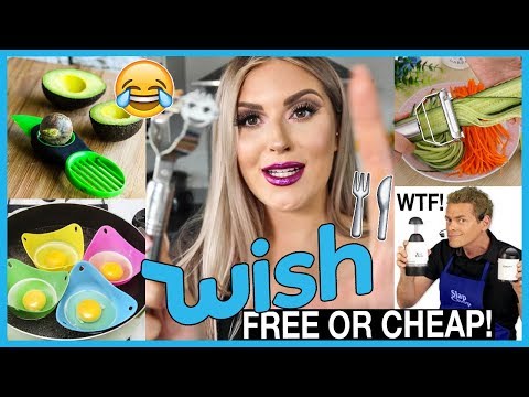 Trying WISH APP Kitchen Gadgets ?? Does It Work"!