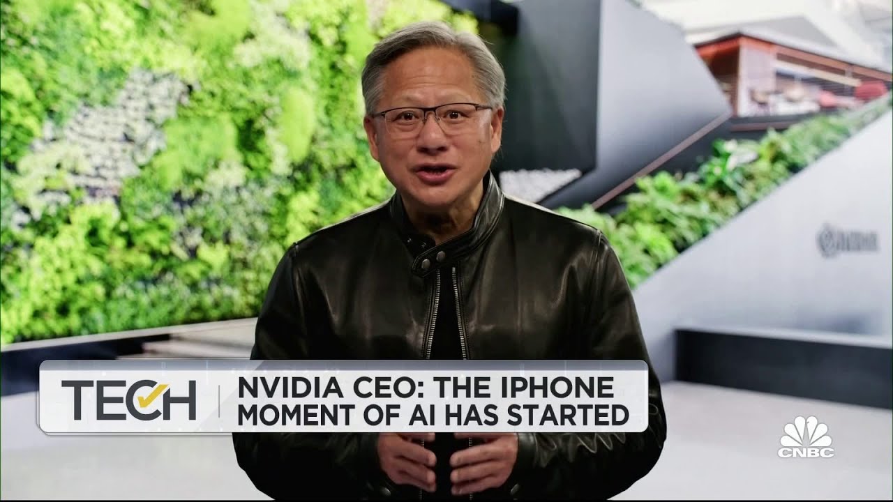 The iPhone moment of A.I. has started, says Nvidia CEO