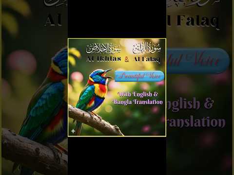 ✨ Surah Al-Falaq & Surah Al-Ikhlas | Heart-Touching Quran Recitation | Soothing Quran Tilawat ✨