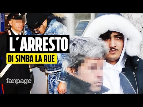 L’arresto di Simba La Rue: prima dice ai carabinieri “il vostro stipendio me lo fumo”, poi piange