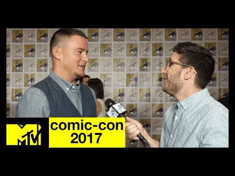 Channing Tatum Talks Marvel's 'Gambit' | Comic-Con 2017 | MTV - UCxAICW_LdkfFYwTqTHHE0vg