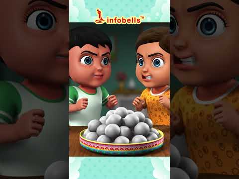 Chunnu Munnu The Do Bhai - Brother's Fight | Hindi Rhymes & Balgeet | Infobells #hindirhymes