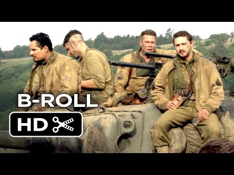 Fury B-ROLL (2014) - Brad Pitt, Logan Lerman War Movie HD - UCkR0GY0ue02aMyM-oxwgg9g