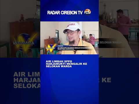 Air Limbah SPPG Harjamukti Mengalir Ke Selokan Warga
