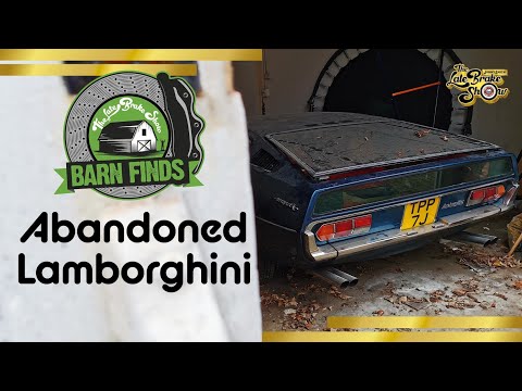 'Guy Fawkes' Lamborghini mansion Barn Find with the strangest history -  will its V12 run?