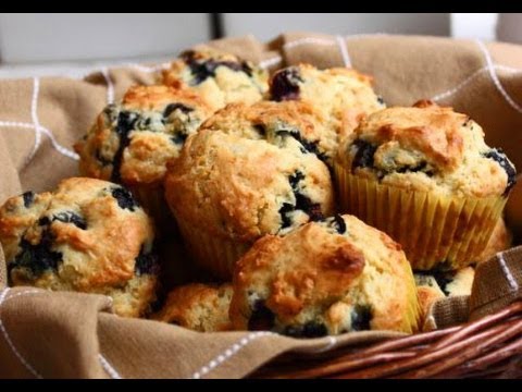 Blueberry Muffins Recipe - How to Make Blueberry Muffins - UCRIZtPl9nb9RiXc9btSTQNw