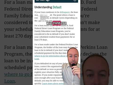 The College Investor | Here’s What Student Loan Default Means (It’s NOT Forbearance)