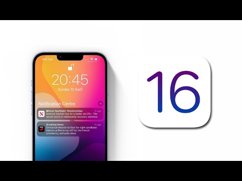 iOS 16: NUOVE IMPORTANTI INFO per iPhone