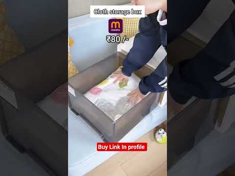 Clothes Storage Boxes For Almirah | #gadgets #shorts