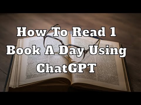 How to read 1 book a day using ChatGPT | Prompt Engineering |