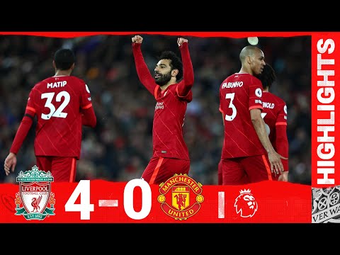 HIGHLIGHTS: Liverpool 4-0 Manchester United | SALAH, MANE & DIAZ RAMPANT AT ANFIELD!