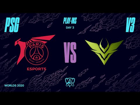 PSG vs V3｜Worlds 2020 Play-in Stage Day 3 Game 3