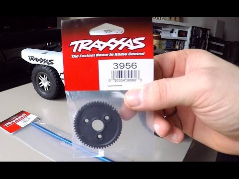 How To Replace The Spur Gear on Traxxas Slash 4x4 (Drive Shaft Also) - UCpgONso52_U8l8d5KM0UPKQ