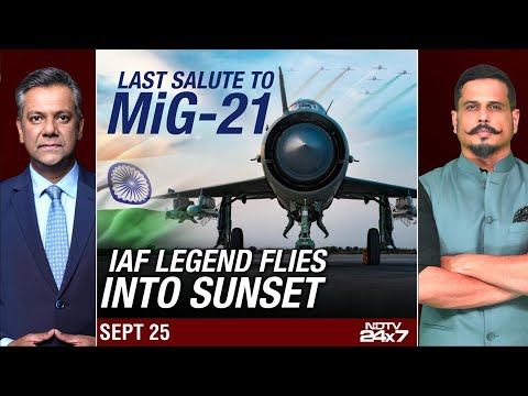 Last Salute To MiG-21, IAF Legend Flies Into Sunset | Farewell MiG-21 | Left, Right And Centre