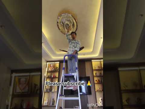 #jhumar installation#trending jhumar#trending shorts#interior design