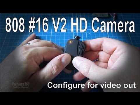 How to configure a keychain camera (808 #16 V2) to get video out for FPV - UCp1vASX-fg959vRc1xowqpw