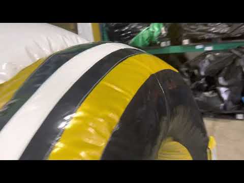 Dome football combo rental from About to Bounce inflatables