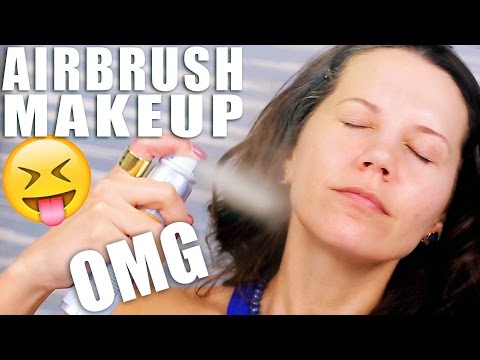 AIRBRUSH MAKEUP TESTED ... OMG!!! - UC4qk9TtGhBKCkoWz5qGJcGg