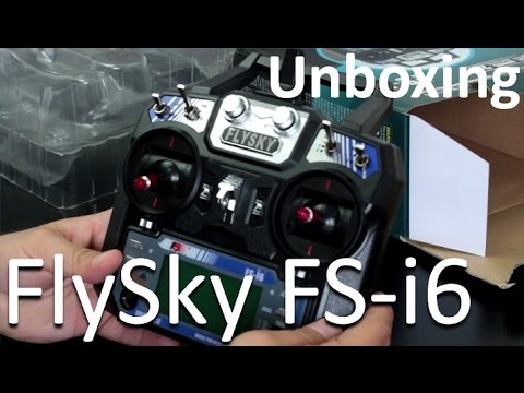 Emisora Flysky Barata FlySky FS-i6 Transmitter FS-iA6 Receiver Unboxing Español - UCLhXDyb3XMgB4nW1pI3Q6-w