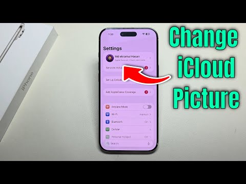 iPhone 17 Air: How do I change my iCloud picture?