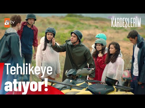 ATV yarışı etkinliğinde Doruk ve Berk kavga çıkarıyor! - Kardeşlerim 58. Bölüm