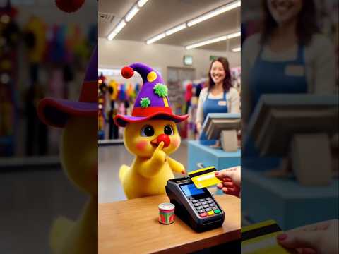 बतख ने जोकर बनकर चिंटू और चिंकी को जादू दिखाया।😱😛 #duck #magical #cartoon #hindicartoon