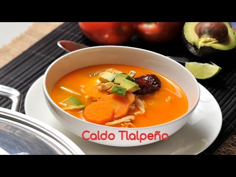 Caldo tlalpeño - Tlalpeño Soup - UCvg_5WAbGznrT5qMZjaXFGA