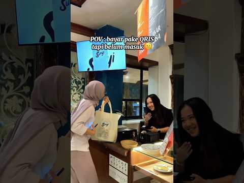 nunggu behasil waktu bayar pake qris 😠 #viral #fyp #sunyicoffee #barista #deaf #beranda #qris