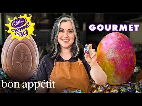 Pastry Chef Attempts to Make Gourmet Cadbury Creme Eggs | Gourmet Makes | Bon Appétit