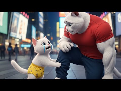 💔 Poor Kitten Cries for a Toy Car — But His Dad’s Love Changes Everything 🚗🐾