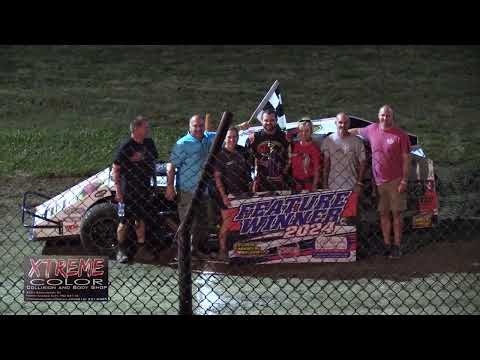 Central Missouri Speedway 6-29-24 - dirt track racing video image