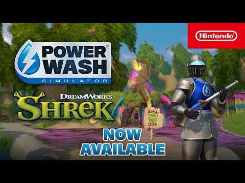 PowerWash Simulator: Shrek Special Pack – Launch Trailer – Nintendo Switch