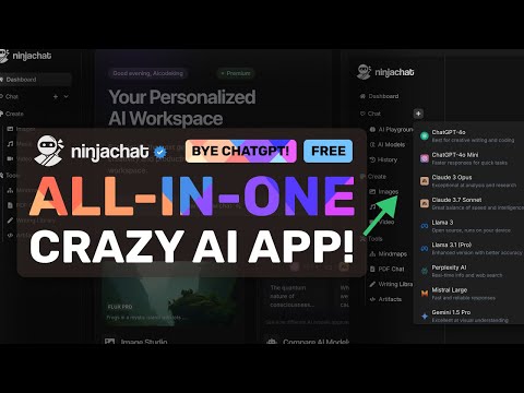 NinjaChat AI Workspace: THIS ALL-IN-ONE AI SUITE IS KINDA AMAZING!