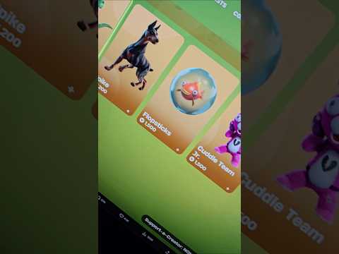 FORTNITE ITEM SHOP NEW SIDEKICKS PRICES REVEAL #fortnite #shorts #pets #animals #gaming #ad