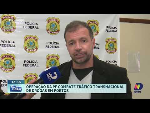 Operação conjunta da Polícia Federal e Receita Federal contra tráfico transnacional no Sul do Brasil