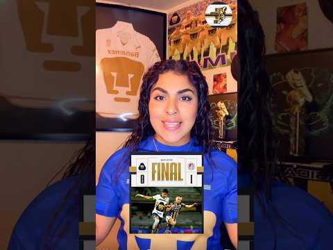 🇺🇦 PUMAS PIERDE LA J14 EN C.U. #futbol #goya #pumas #ligamx