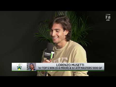 Lorenzo Musetti: 2022 Paris Third Round Win