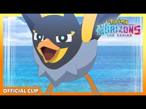 UK: Roy meets Wattrel! | Pokémon Horizons: The Series | Official Clip