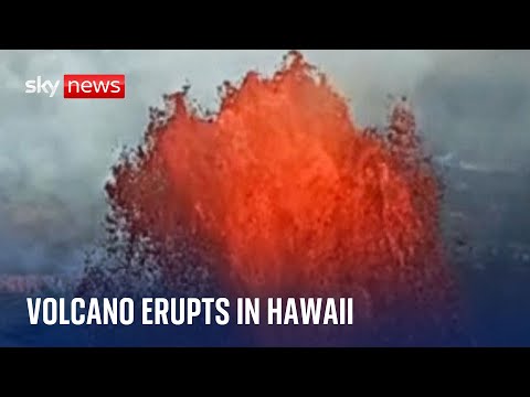 Hawaii: Kilauea volcano erupts lava after two-month break