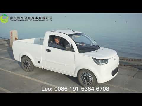 70km/h Road legal electric cargo pick-up truck and cargo van for commercial and family use.