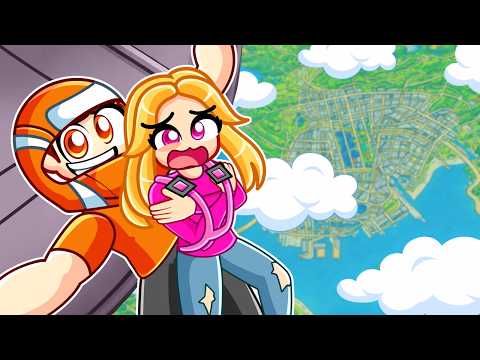 NASZ PIERWSZY SKOK ZE SPADOCHRONEM w GTA 5...