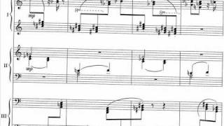 Schnittke - Dedication to Stravinsky, Prokofiev and Shostakovich, for piano six hands