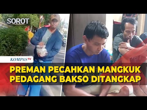 Polisi Tangkap Preman Pecahkan Mangkuk Pedagang Bakso di Tanah Abang, Terancam 10 Tahun Penjara