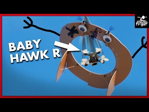 BabyHawk R - Air Gate CHALLENGE | FLITE TEST - UC9zTuyWffK9ckEz1216noAw