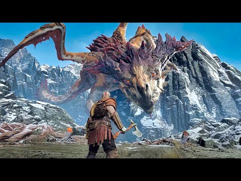 God of War 4 - Dragon Boss Fight #7 (God of War 2018) PS4 Pro - UCfVhjM2_XVvO5eGbOK-MO0A